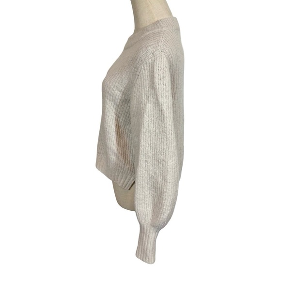 Baum und Pferdgarten Cortney Alpaca Wool Balloon Sleeve Sweater in Creme Melange - Picture 4 of 13